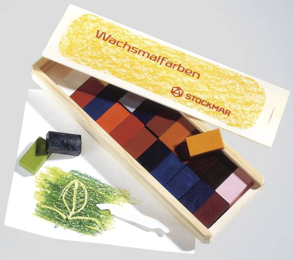 STOCKMAR Wachsmalblock 24er Etui 35600