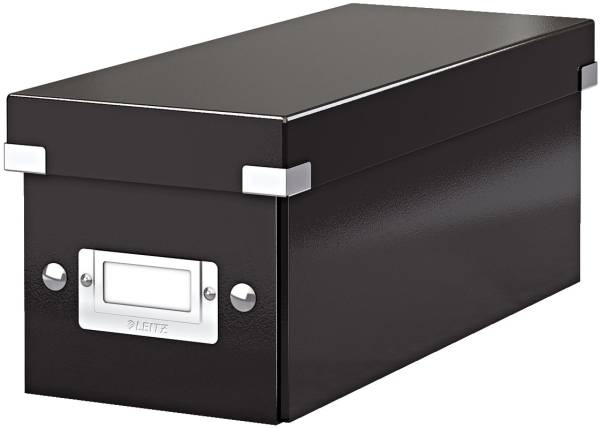 Archivbox WOW Click & Store CD, schwarz