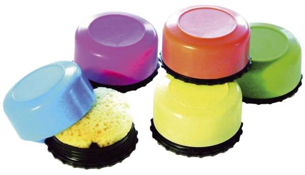 LÄUFER Schwammdose Weichplastik sort. 86190