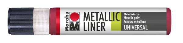 MARABU Metallic Liner 25ml rot 1803 09 732