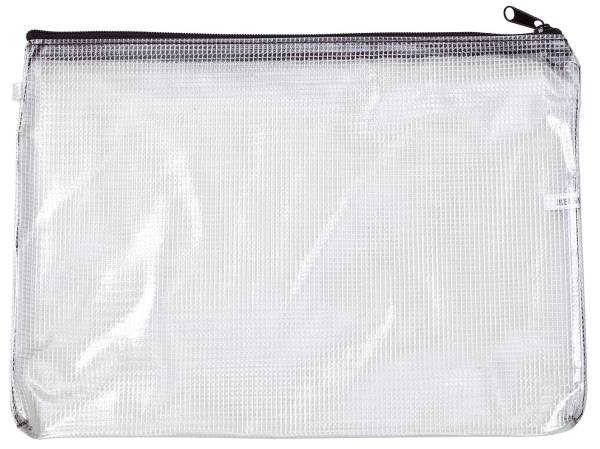 Reißverschlußtasche A5, transparent