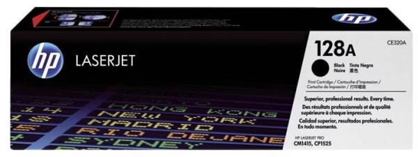 HP Lasertoner Nr. 128A schwarz CE320A