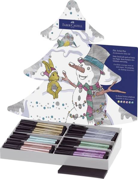 FABER CASTELL Tuschestift PittArtist pen sortiert 267112