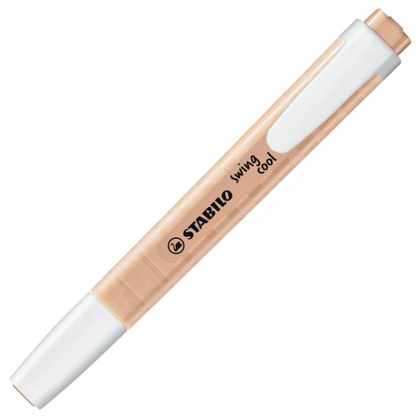 STABILO Textmarker Swing Cool cremiges pfirsich 275/126-8 Pastel