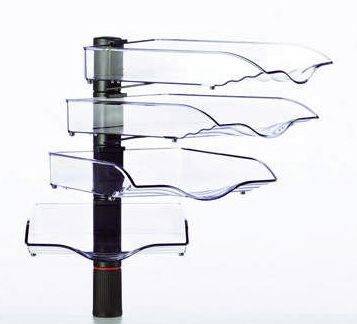 Belegefach CopySwinger IV anthrazit Schalenset, B4, 4 Stück, Kunststoff, M