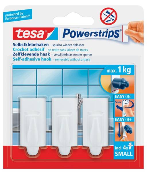 TESA Power Hacken weiß 57559-00000-00