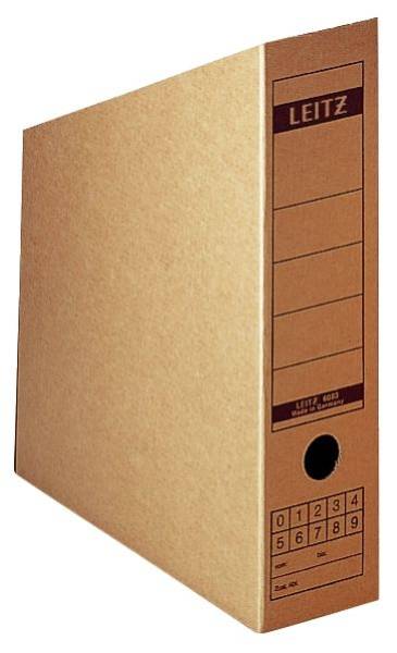 6083 Archiv Sammler, A4, Feinwellpappe, naturbraun
