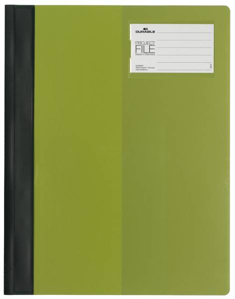 DURABLE Schnellhefter grün 274505 PROJECT FILE