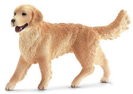 Spielzeugfigur Golden Retriever Hündin