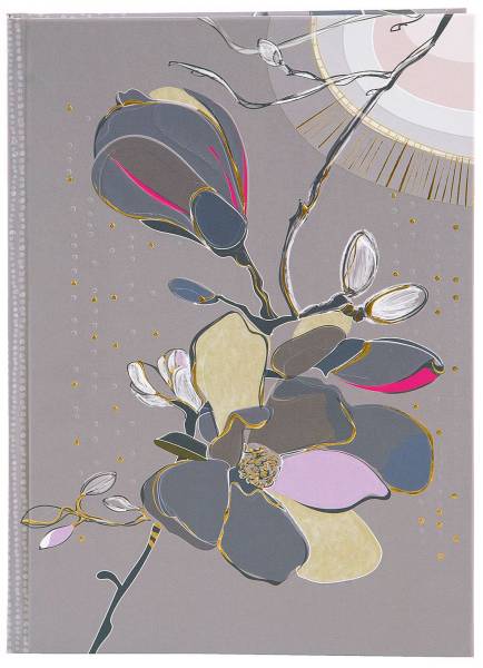 TURNOWSKY Notizbuch A5 Magnolia taupe 64 416 blanko