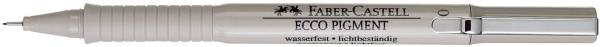 FABER CASTELL Pigmentliner Ecco 0,1mm schwarz 166199