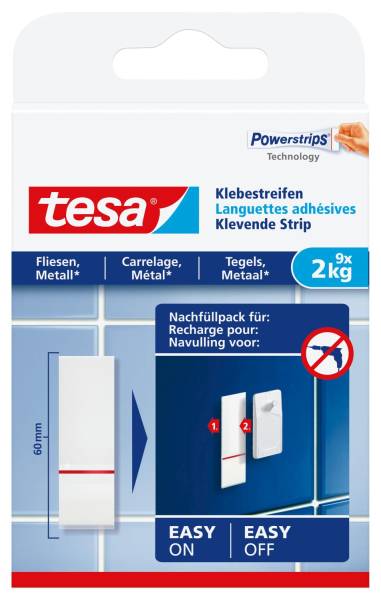 TESA Klebestrips 2000g weiß 77760-00000-00 9ST