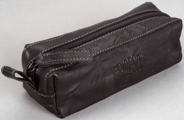 PRIDE & SOUL Schlamperrolle Leder schwarz 47177