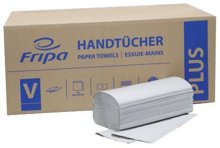 Handtücher Plus Zick Zack Falzung, 1 lagig, recycling, 20 x 250 Blatt