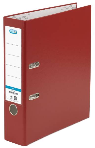 Ordner smart Pro (PP Papier) A4, 80 mm, rot