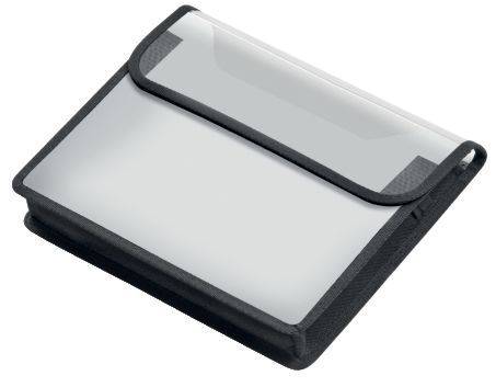 VELOFLEX Heftbox A5 quer matt transparent 1450 291