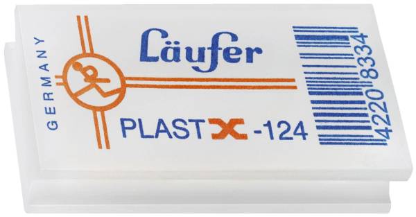 Radierer Plast X Form