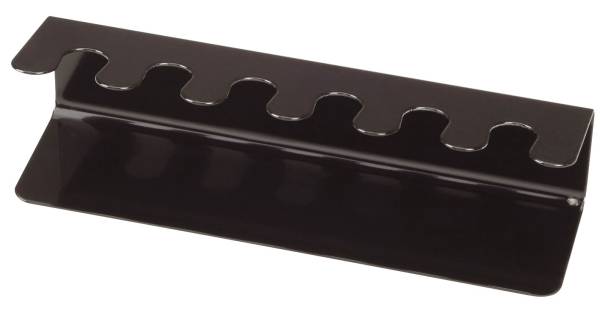 Stempelträger gerade, 225 x 60 x 65 mm, schwarz, für 6 Stempel