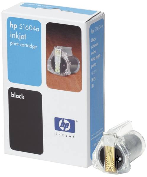 HP Inkjetpatrone schwarz 51604A