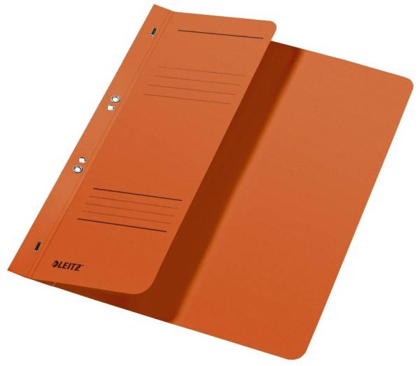 LEITZ Ösenhefter A4 orange 37400045 halber Deckel