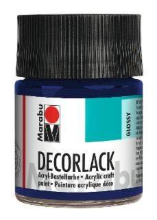 Decorlack Acryl, Dunkelblau 053, 50 ml