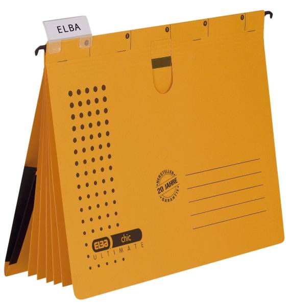 ELBA Hängehefter Organisation Ultimate A4 gel 100333015 chic 5ST