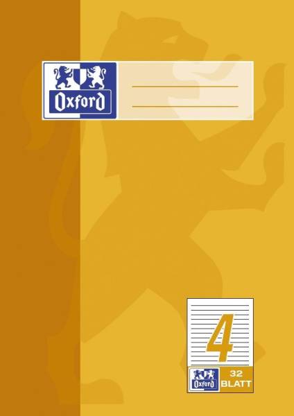 Heft A5 32 Blatt Lineatur 4
