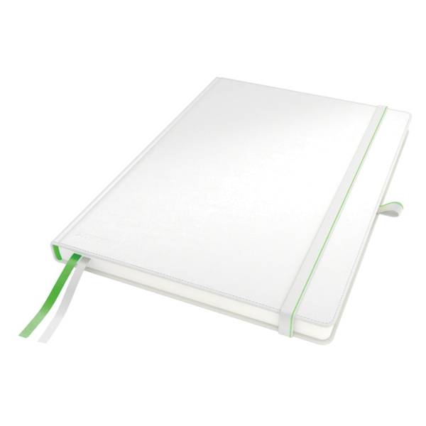 LEITZ Notizbuch A4 Complete weiß 4472-00-01 liniert