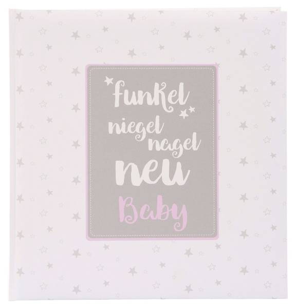 GOLDBUCH Fotobuch Baby funkel niegel nagel rosa 15 806 30x31cm