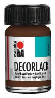 Decorlack Acryl, Mittelbraun 040, 15 ml
