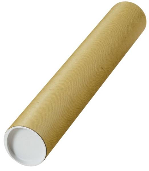 COLOMPAC Versandrohr 500x80mm braun 30001357