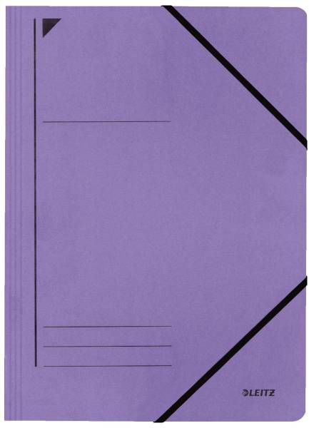 3980 Eckspanner A4, 250 Blatt, Pendarec Karton (RC), violett