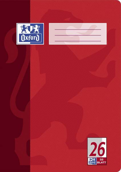 Heft A4 32 Blatt Lineatur 26
