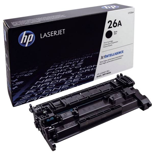 Druckkassetten schwarz, 3 100 Seiten, CF226A®