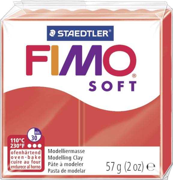 Modelliermasse soft 56 g, indischrot®