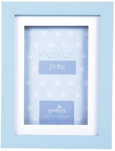 Bilderrahmen Prinz blau
