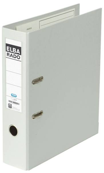 Ordner rado plast PVC PVC A4, 80 mm, grau
