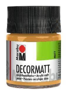 Decormatt Acryl, Metallic Gold 784, 50 ml