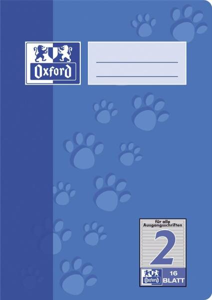 Heft A5 16 Blatt Lineatur 2