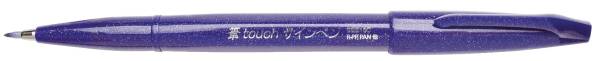 Faserschreiber Sign Pen Brush Pinselspitze, violett