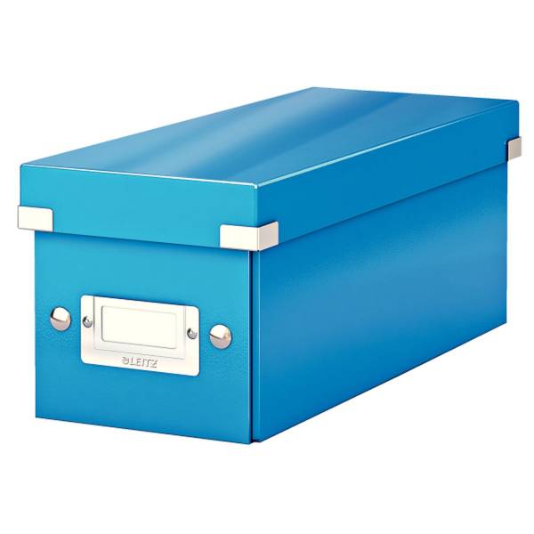 LEITZ Archivbox CD Wow metallic blau 6041-00-36 Click&Store
