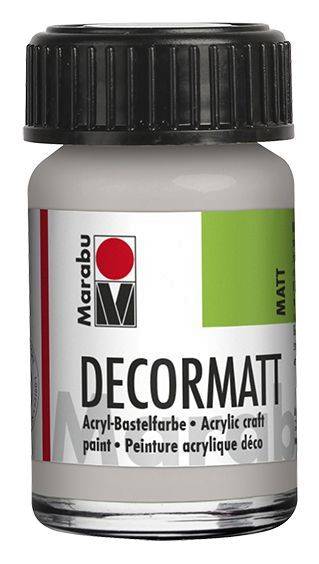 Decormatt Acryl, Metallic Silber 782, 15 ml