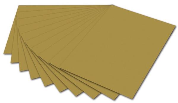 FOLIA Fotokarton 50x70cm gold 6165 E 300g