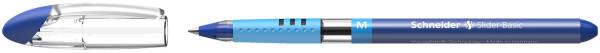 Kugelschreiber SLIDER mit Soft Grip Zone, 1,0 mm blau