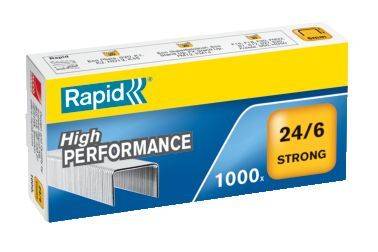 Heftklammern 24 6mm Strong, verzinkt, 1000 Stück