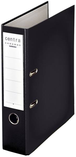 Ordner PP Chromos A4, 80 mm, schwarz