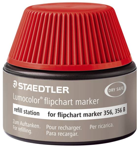 Tinte für Marker Lumocolor refill station 30 ml, rot®