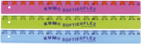 KUM Lineal Plastik flexibel 30cm 225.02.19