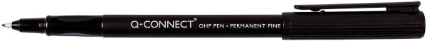 Q-CONNECT Overheadstift schwarz KF01068F/OHP12-F Permanent