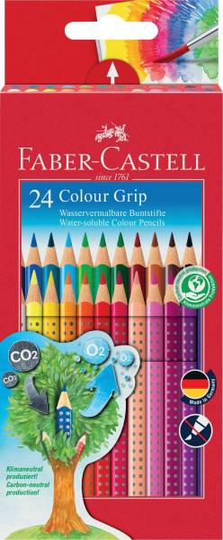 FABER CASTELL Farbstiftetui Grip 2001 24ST 112424